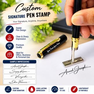 signature pen stamp
